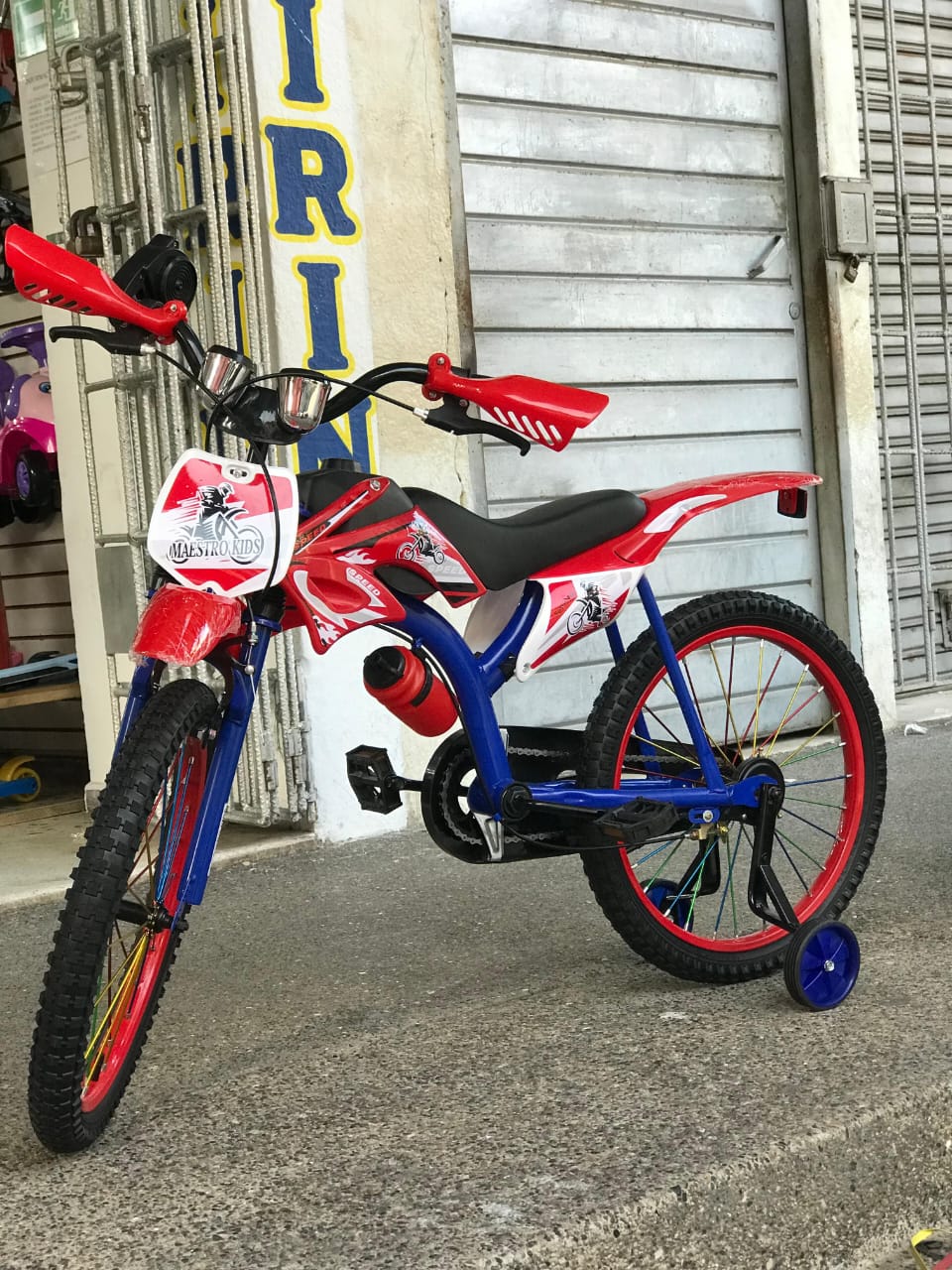 Bicimoto Deportiva Para Niños Rin 12 DE 2 A 5 AÑOS