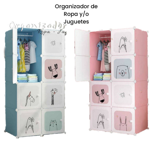 Armario Organizador de Ropa y/o Juguetes Niños