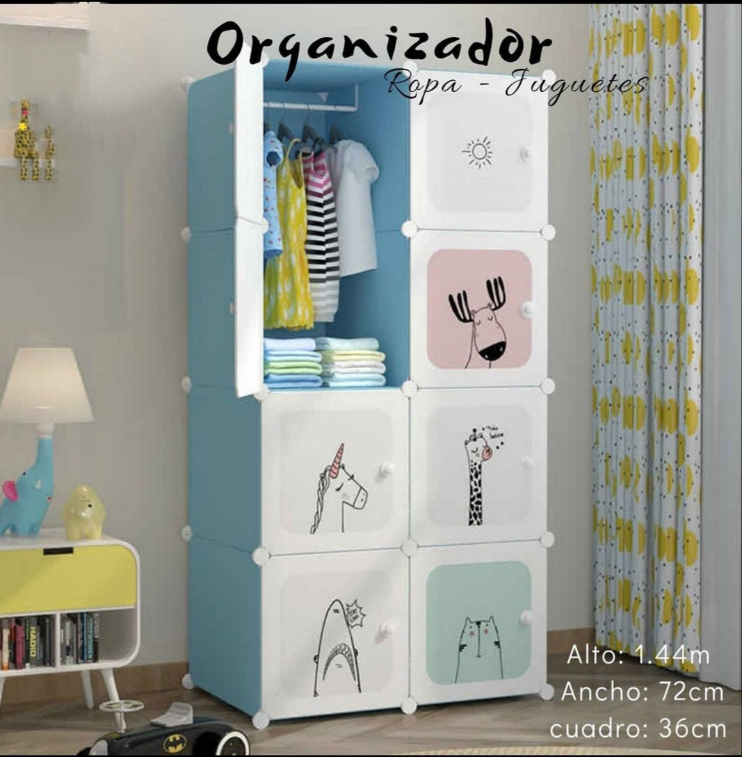 Armario Organizador de Ropa y/o Juguetes Niños