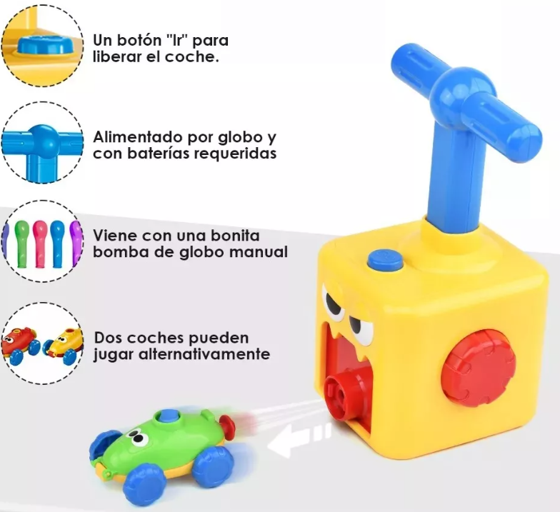 Balloon Zoom Juguetes Impulsados Por Globos