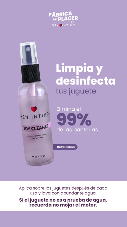 LIMPIADOR DE JUGUETES SEN INTIMO TOY CLEANER 60ml